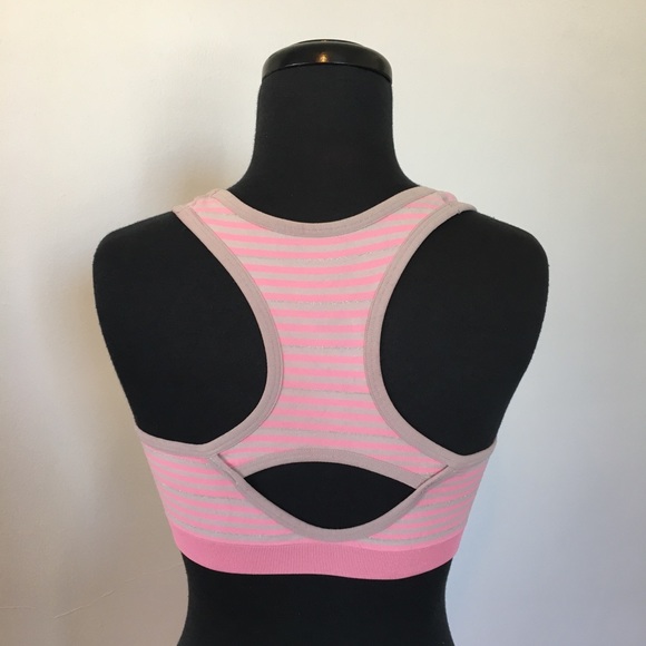 Victoria's Secret VSX Striped Sports Bra, S - Picture 2 of 8